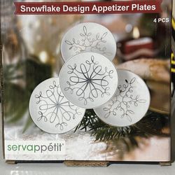 New Snowflake Dish Set 