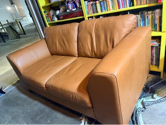 Leather sofa