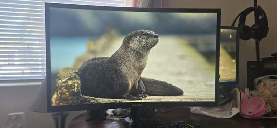 Samsung C24F390FH CF390 24-inch Curved LED FHD 1920 x 1080 Monitor no power cord