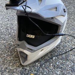 509 Snowmobile Helmet, Size L W/ Removable Helmet Light Thumbnail