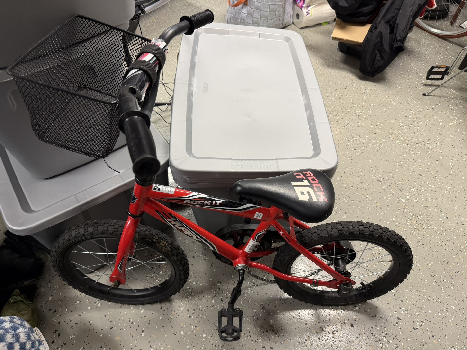 16 Inch Bike With Basket