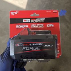 New Milwaukee M18 8.0 