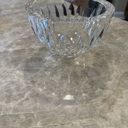 Vintage Orrefors Crystal Bowl Swedish 4197 -121 Signed
