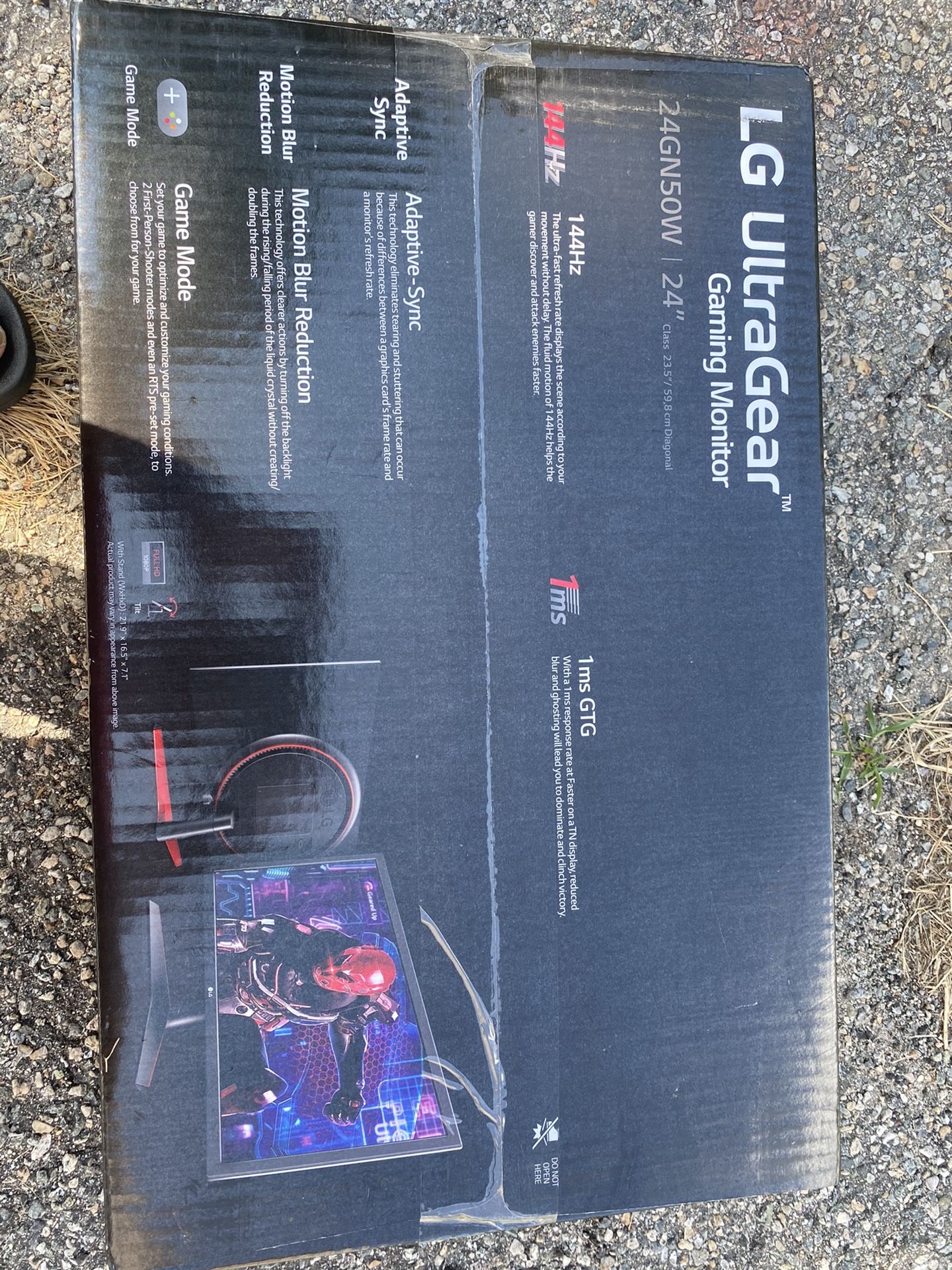 LG HIGH QUALITY GAMING PC MONITOR ULTRAGEAR 144HZ 1MS!