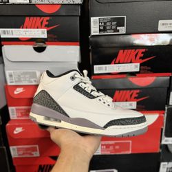 Jordan Cement Grey 3s size 9 VNDS