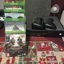 Xbox One with 5 Games - Working Console