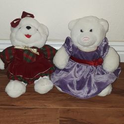 Practically New Bears Toys Plush For Girls.