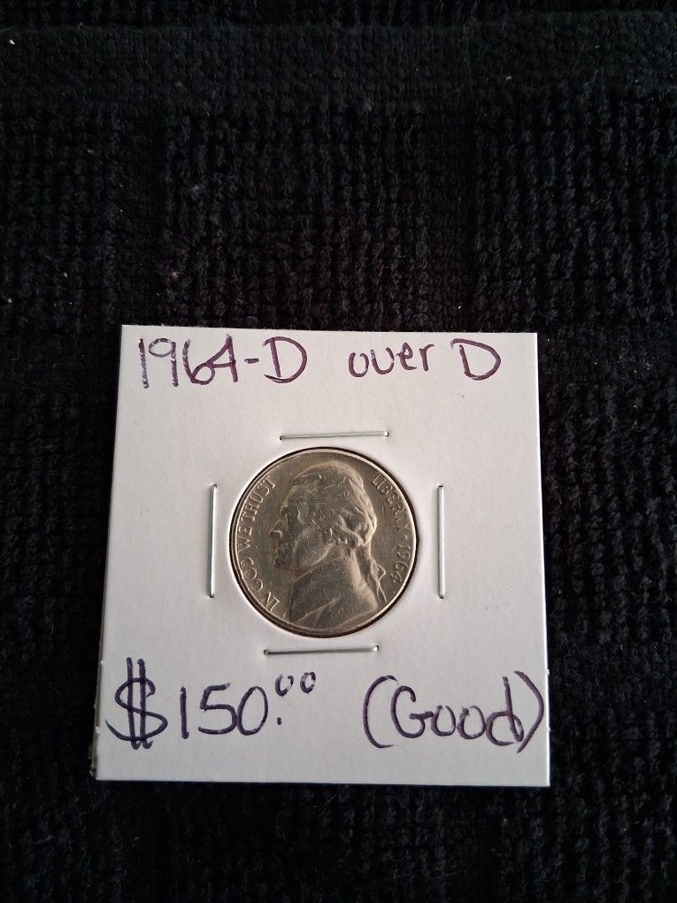 1964-D Over D Condition (Fine)