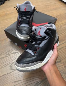 black cement 3’s