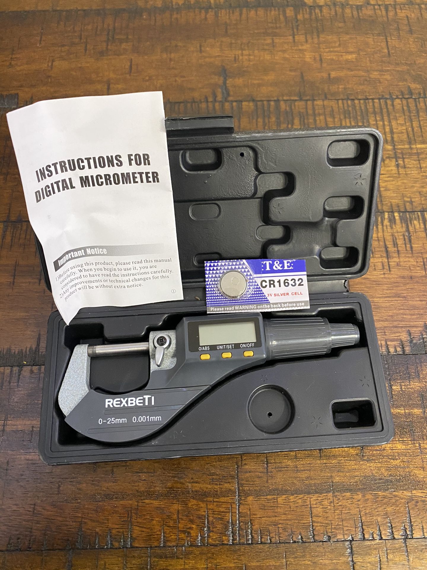 RexBeti Digital Micrometer