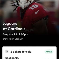 Arizona Cardinals Vs Jacksonville Jaguars 