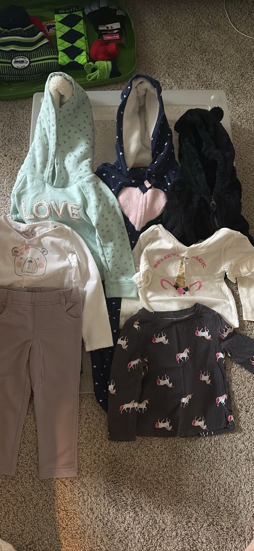 12-2T Baby Girls Warm Clothes