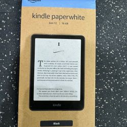 Amazon Kindle Paperwhite 12th Gen Black 