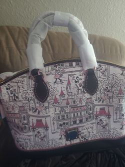 Disney Parks Dooney & Bourke Minnie Mouse Satchel Bag Purse