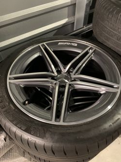 2023 20” Mercedes AMG GT63  Wheels And Michelin PS4S Tires