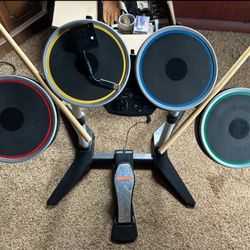 rock band drums for ps3 WITH dongle TESTED