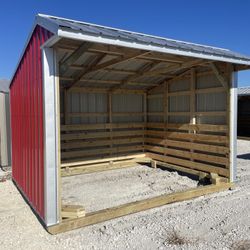 10ft.x12ft. Run-in Shed Loafing Shed 