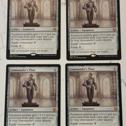 MTG Commanders Plate