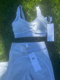 Grey Alo yoga set