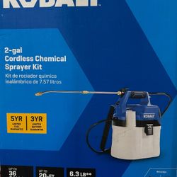 2 - gal Cordless Chemical Sprayer Kit