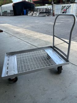 29 x 42 Heavy Duty Galvanized Dolly 4 Wheel