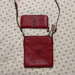 COACH PURSE  AND  WALLET 