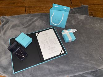 Tiffany & Co. Elsa Peretti Diamonds by the Yard® Single Diamond Pendant in 18K Yellow Gold .21 ctw 