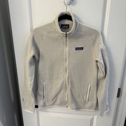 Patagonia Off-White Fleece Jacket