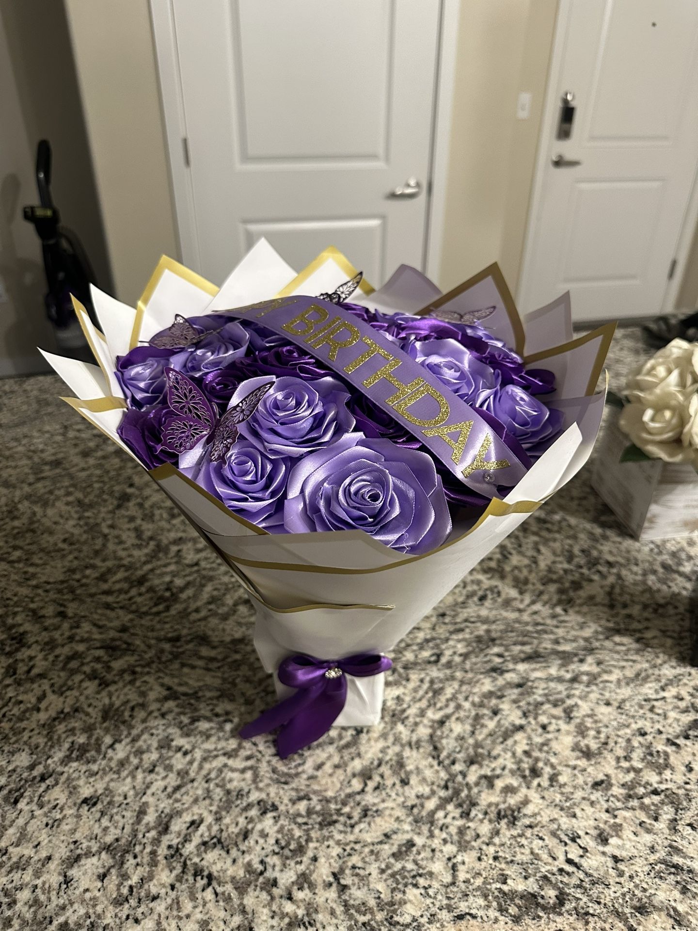 Eternal Ribbon Roses