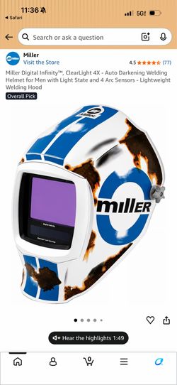 Miller Welding Helmet