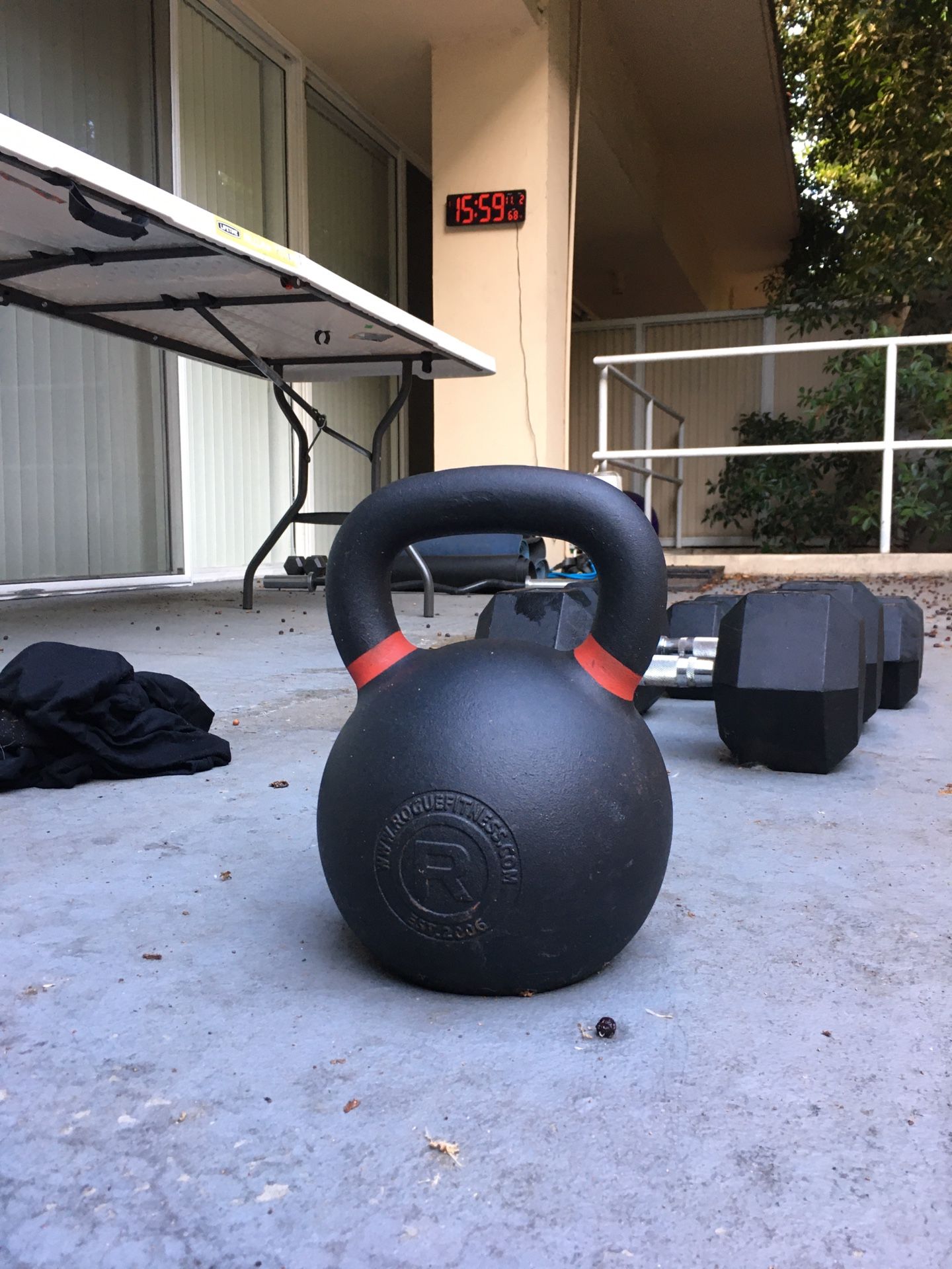 Rogue Fitness . Home Gym Sale (barbell,dumbbell,bar,kettlebell,mat) for
