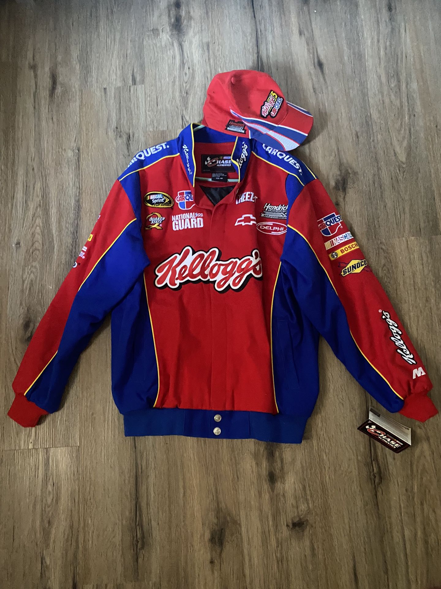 Nascar Mark Martin Jacket And Hat