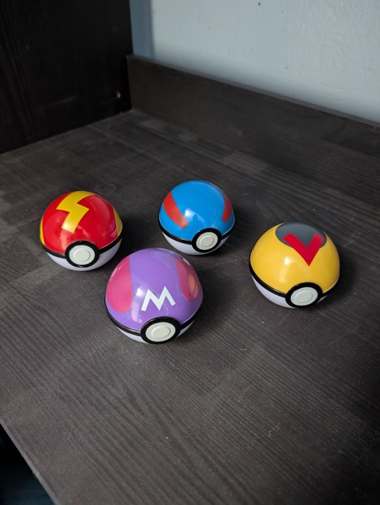Plastic Pokeballs