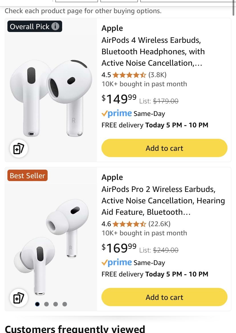 Selling: Brand New AirPods (4th Gen) – Sealed in Box