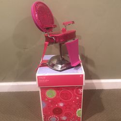 American girl doll styling chair