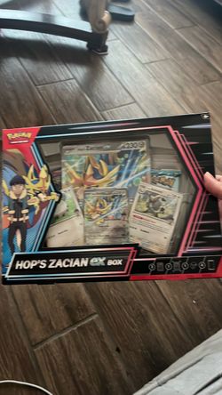 Pokémon Hops zacian ex box