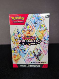 Pokemon Cards Prismatic Evolutions Booster Bundle Box-New And Sealed