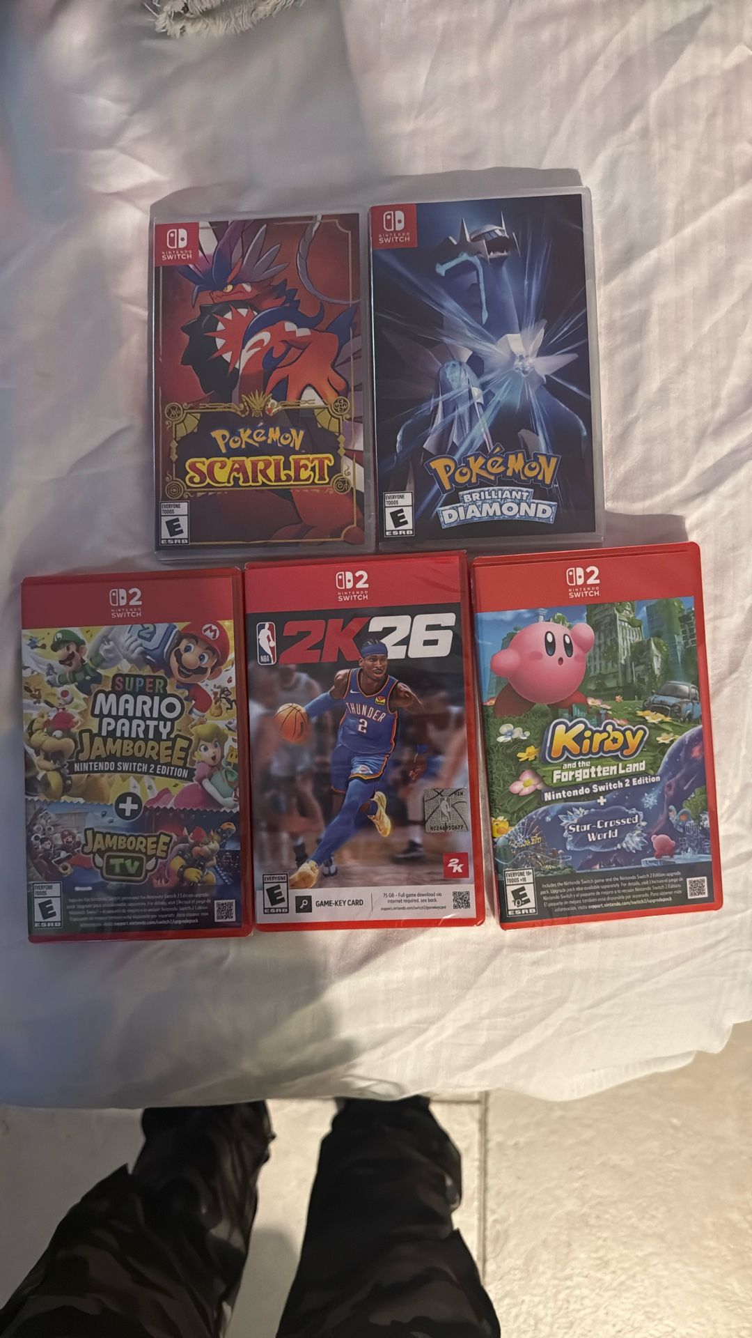 Various Nintendo Switch Games 