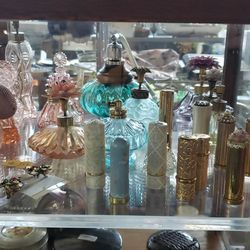 Assorted vintage perfume bottle sold by the piece