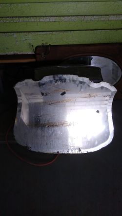 Cool old bevel mirror