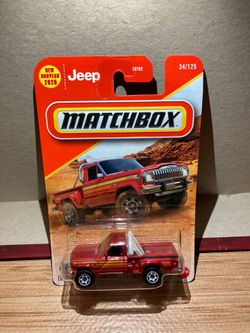 Matchbox / 1980 Jeep J10 Stepside / Red