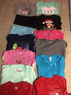 18 long sleeve ,2 shirts girls
