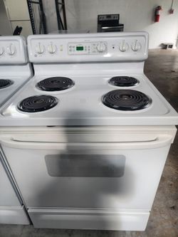 Stove GE coil Top