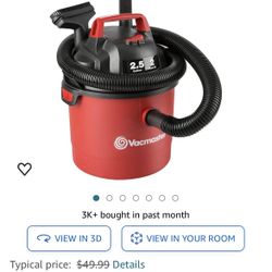 Small Wet/Dry Vacuum