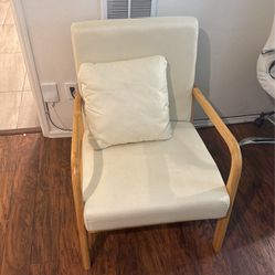 2 White Chairs
