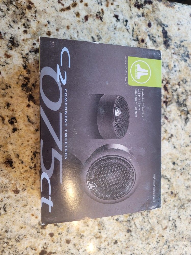 Brand new JL Audio C2 Tweeters with crossovers car audio speaker