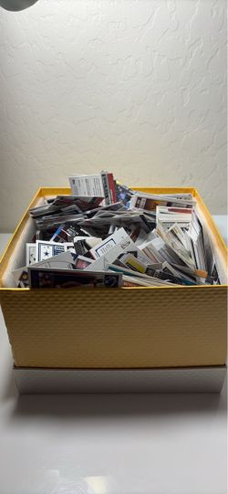 Large Lot of Mixed Sports Trading Cards