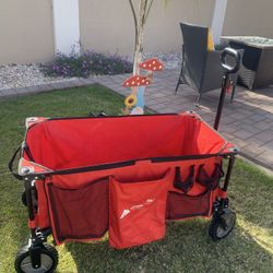 Ozark Trail Foldable With Extended Handle Wagon