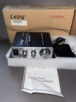 Lepy LP-2024A+ Mini Hi-Fi Stereo Power Amplifier – Open Box / Like New