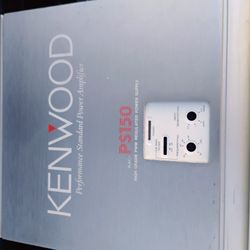 KENWOOD P150 CAR AMPLIFIER 